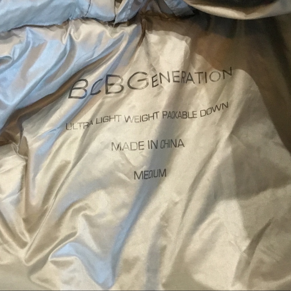 Bcbgeneration Down Filled Packable Hooded Coat - image 7